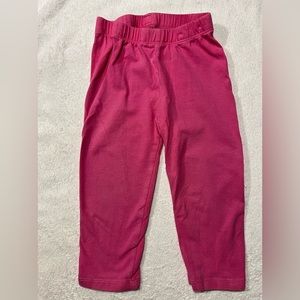 Gap pink elastic waist pants size 4T